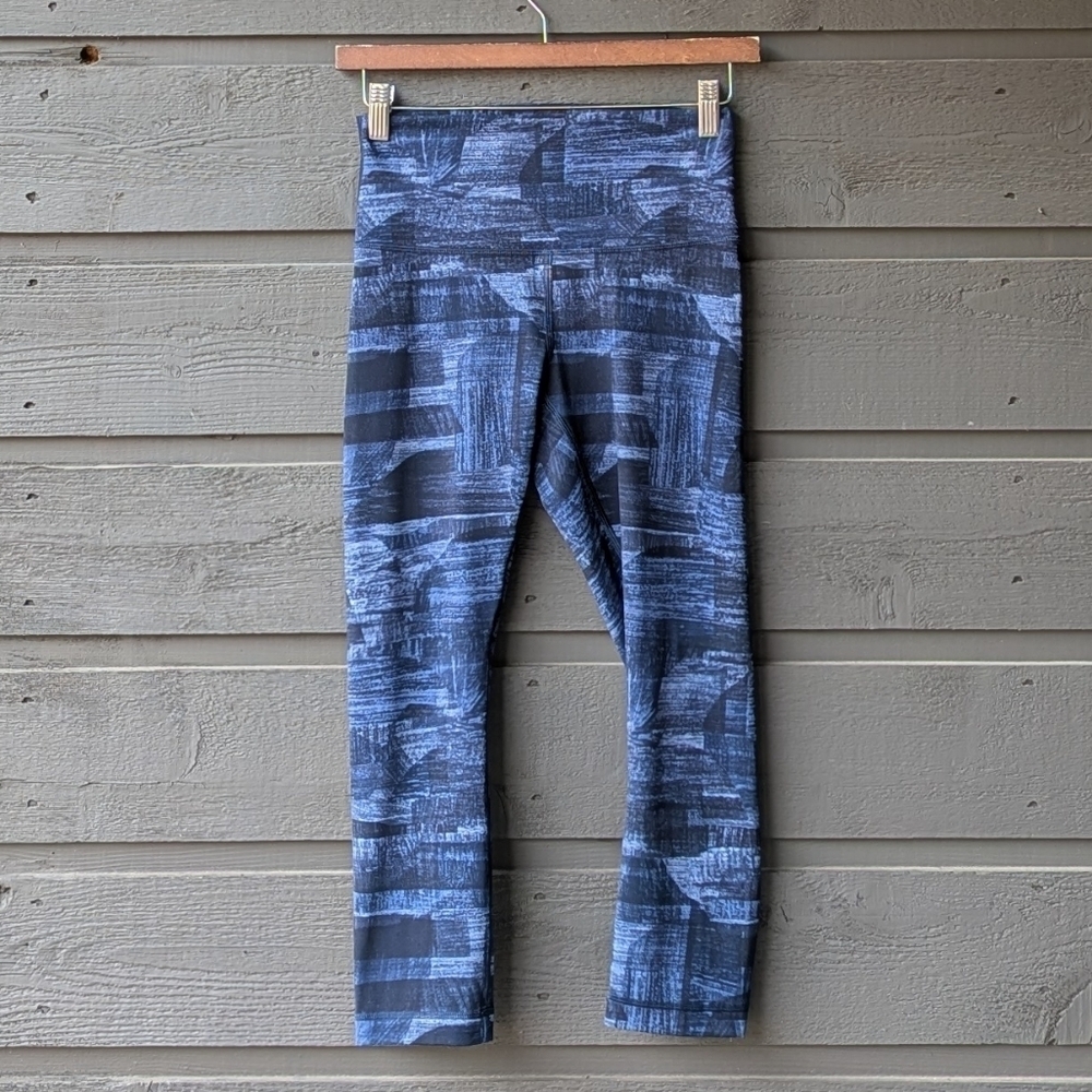 Lululemon Wunder Under Crop (Hi-Rise) (Full-On Luxtreme 21") Transition Multi 6